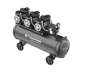 Preview: WARTER WC100 PRO 100L 230V Flüsterkompressor Set